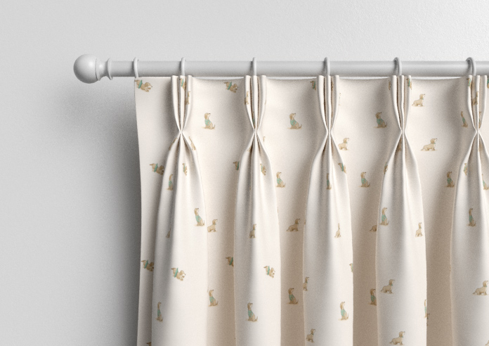 Dasching About, Puppy Biscuit - Made to Measure Curtains - Image 11